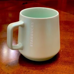 NWT Starbucks Limited Edition translucent Mint Green 12 oz mug